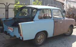 a Trabant pick up!