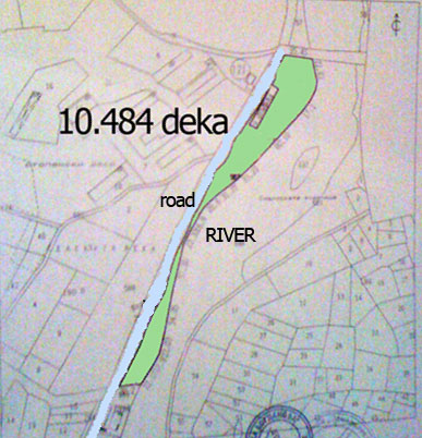 plan-of-the-mill-land Plan of the mill land for sale in Srem Topolovgrad