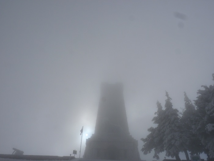 the Ottoman vs Bulgarian and Russian war memorial at Shipka